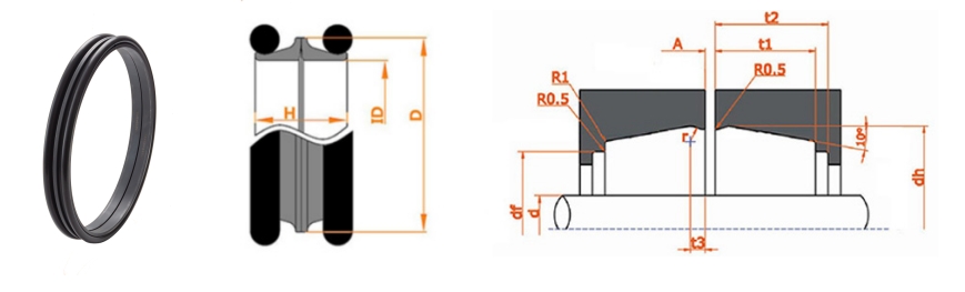 O-Ring Type Mechanical Face Seal